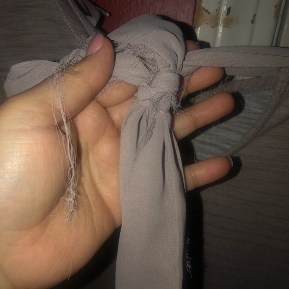 LC Lauren Conrad Bow Back Shirttail Tunic - Picture 10 of 10